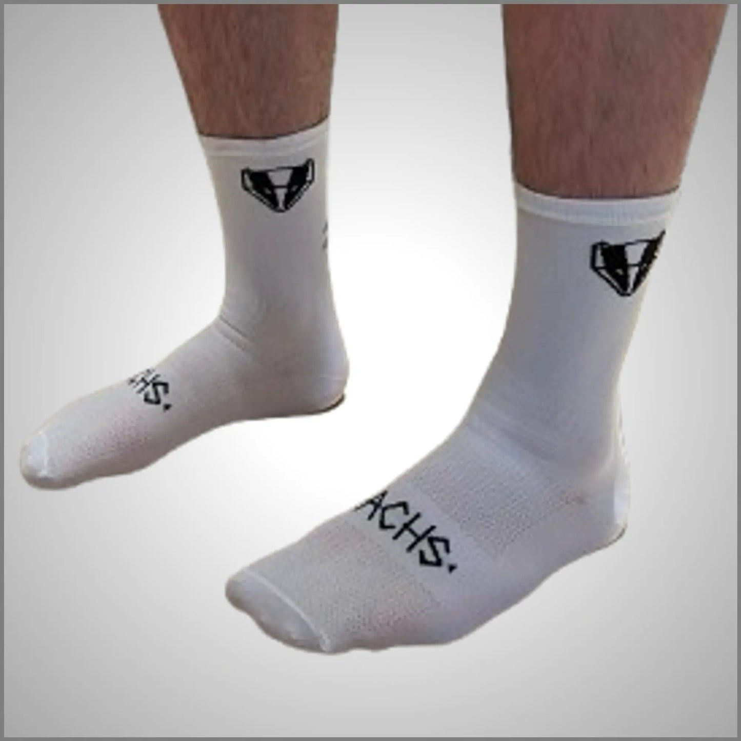 DACHS Unisex Cycling Socks – White