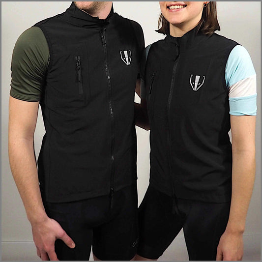 DACHS Cycling Gilet Mens - Slim-Fit Cycling Vest DACHS Road-cycling - Radsport