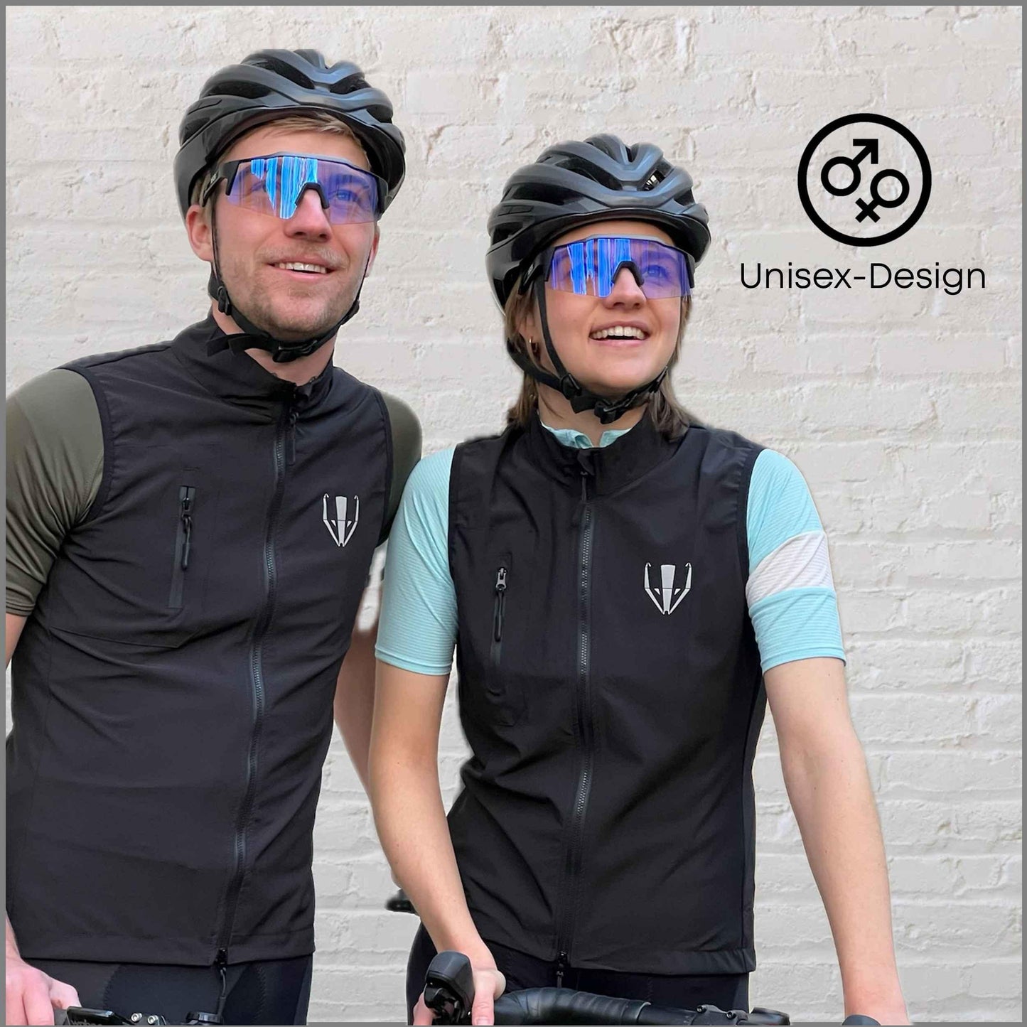 DACHS Photochromic Sunglasses - Self-Tinting UV400 Unisex Cycling Glasses - Red/Blue DACHS Road-cycling - Radsport