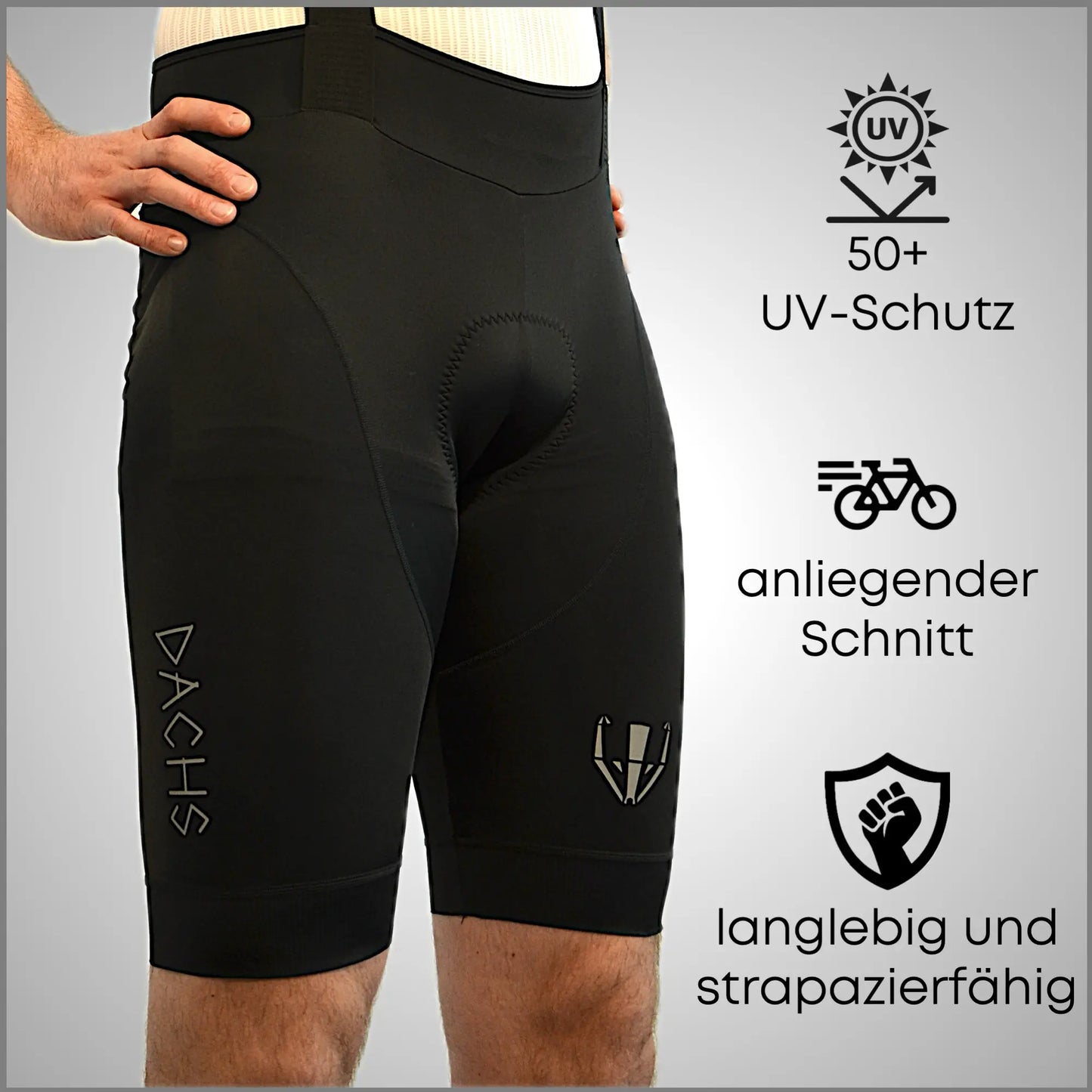 DACHS Bib-Shorts (Mens) - Summer Cycling Shorts