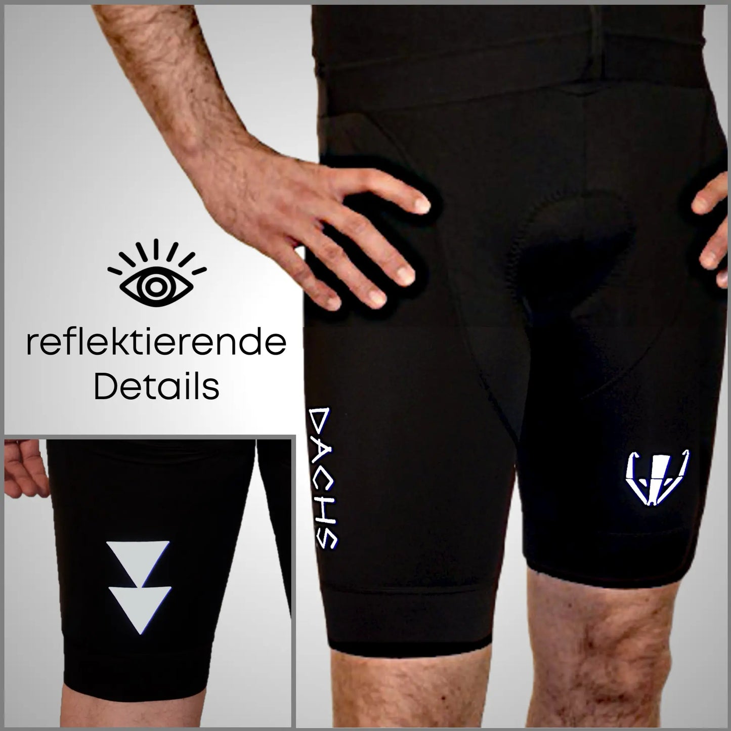 DACHS Bib-Shorts (Mens) - Summer Cycling Shorts