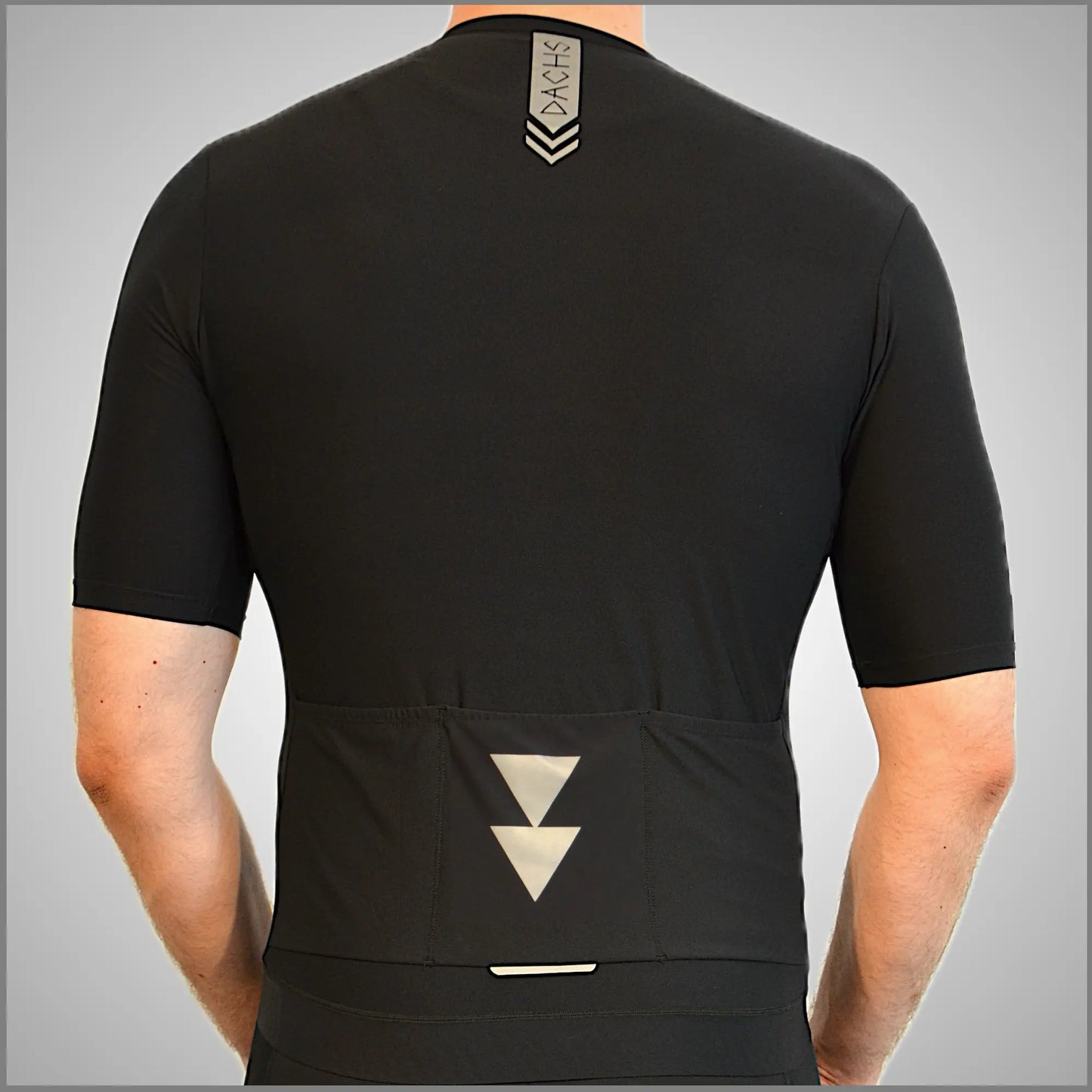 DACHS Radtrikot (Herren) – Kurzarm – Schwarz
