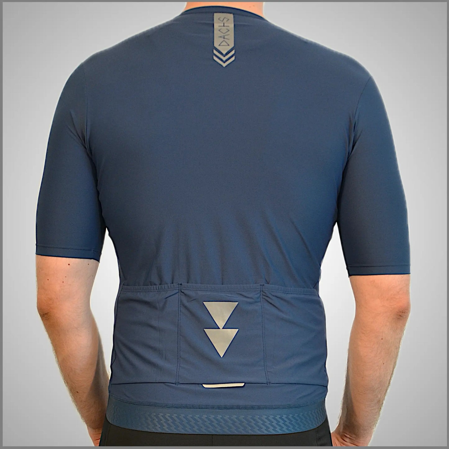 DACHS Radtrikot (Herren) – Kurzarm – Blau