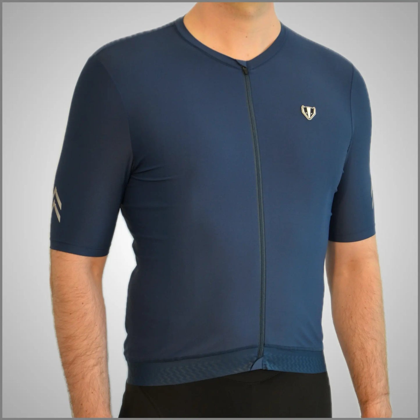 DACHS Radtrikot (Herren) – Kurzarm – Blau