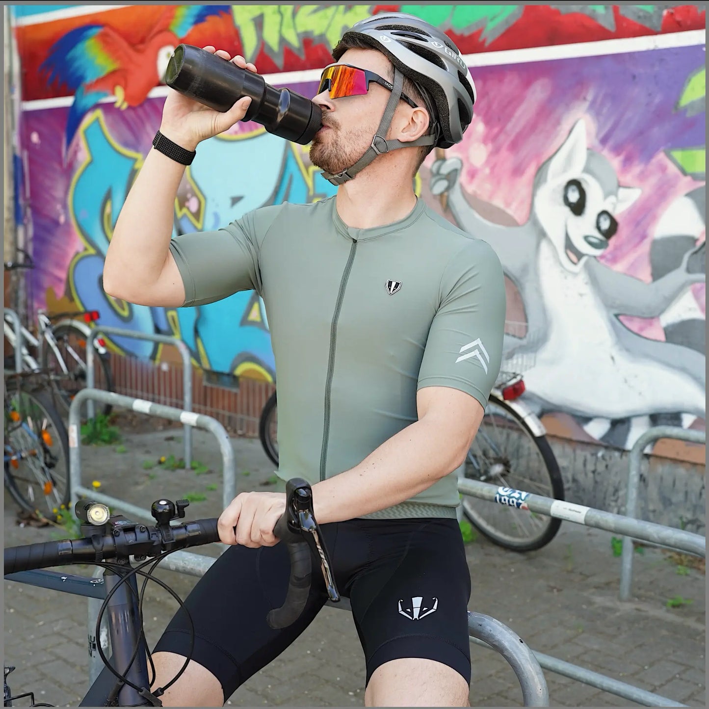 DACHS Radtrikot (Herren) – Kurzarm – Salbei