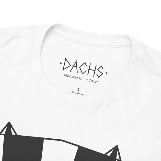 DACHS Unisex Casual Tee - Face on White