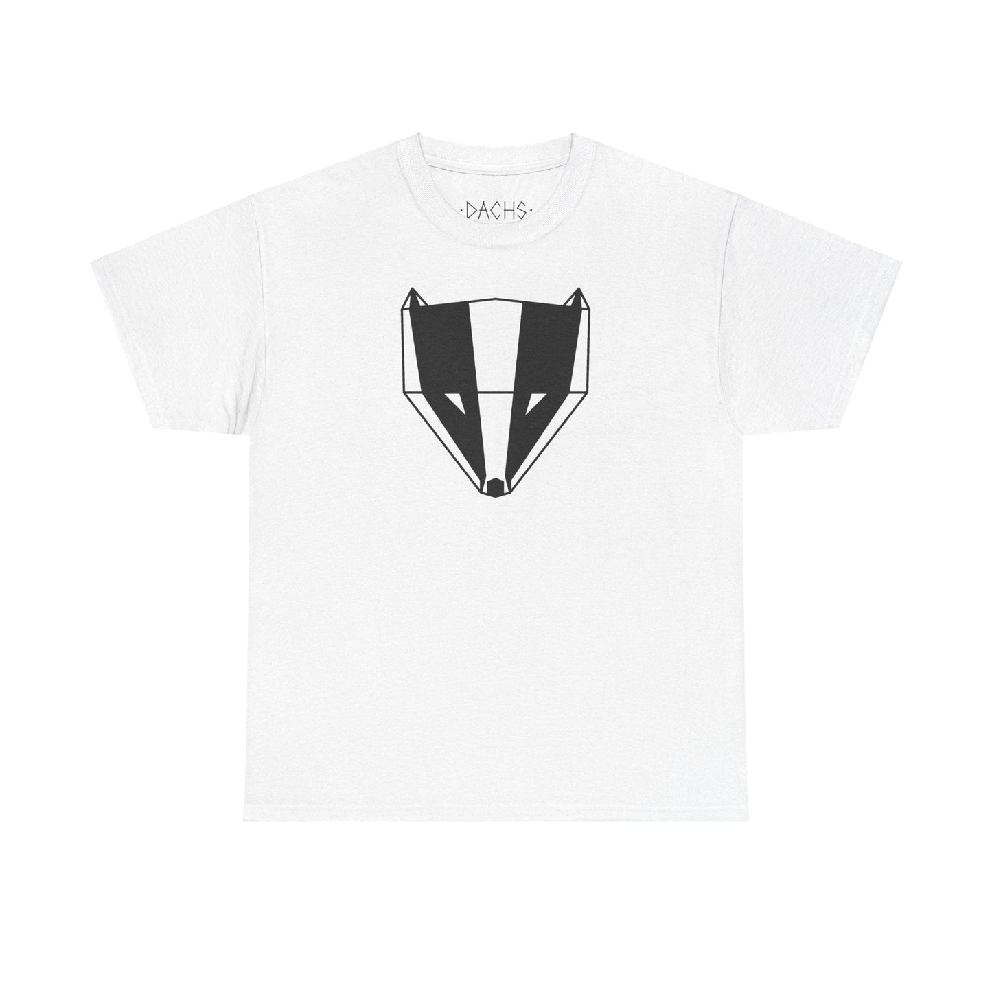 DACHS Unisex Casual Tee - Face on White