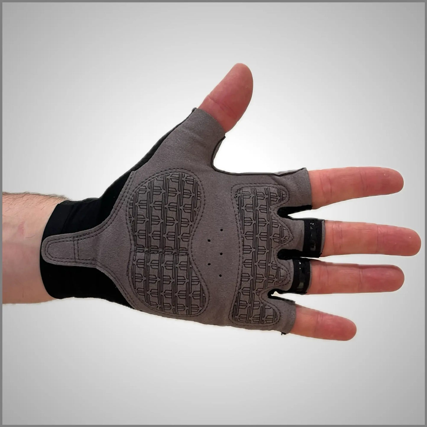 DACHS Unisex Half-Finger Gloves - Black