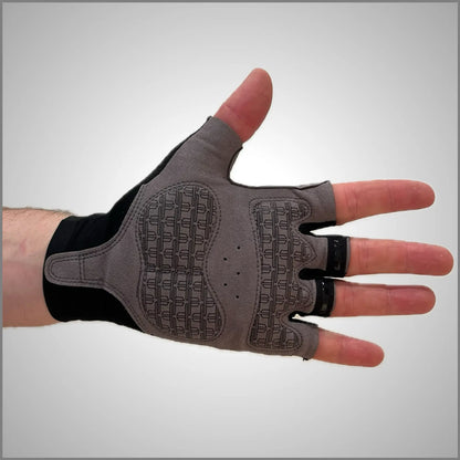 DACHS Unisex Kurzfinger-Handschuhe - Schwarz