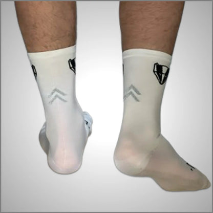 DACHS Unisex Socken – Weiß