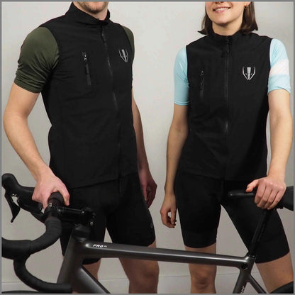 DACHS Cycling Gilet Womens - Slim-Fit Cycling Vest DACHS Road-cycling - Radsport