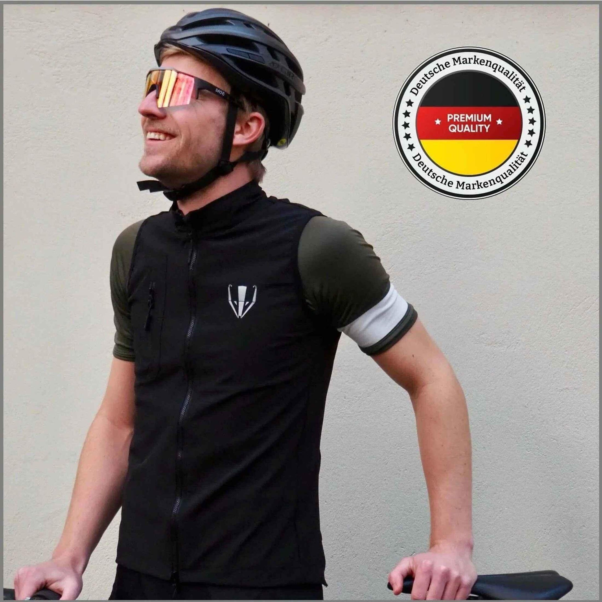 DACHS Photochromic Sunglasses - Self-Tinting UV400 Unisex Cycling Glasses - Red/Blue DACHS Road-cycling - Radsport