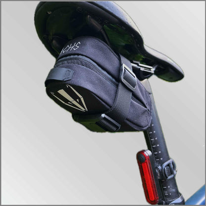 DACHS Mini Saddlebag with Magnetic Clip & Light Holder DACHS Road-cycling - Radsport