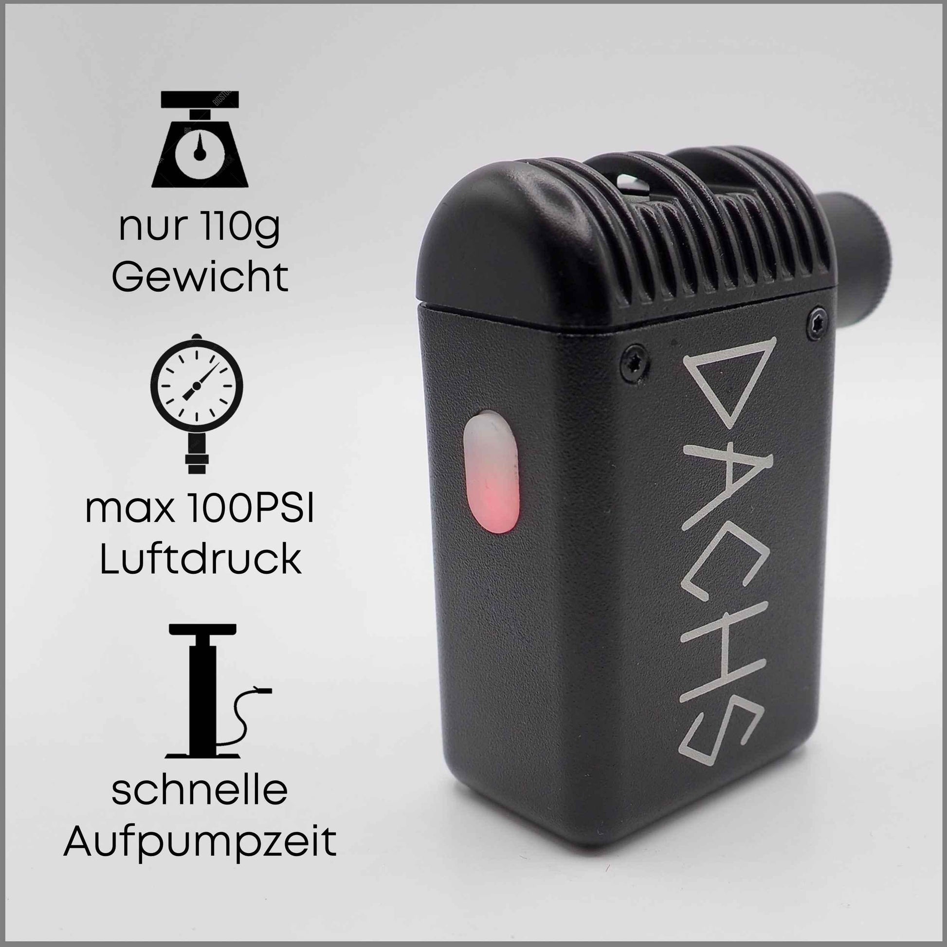 mini electric bicycle pump DACHS ePumpe - Mini Electric Bicycle Pump