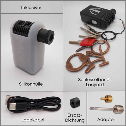 DACHS ePumpe - Mini Electric Bicycle Pump DACHS Road-cycling - Radsport