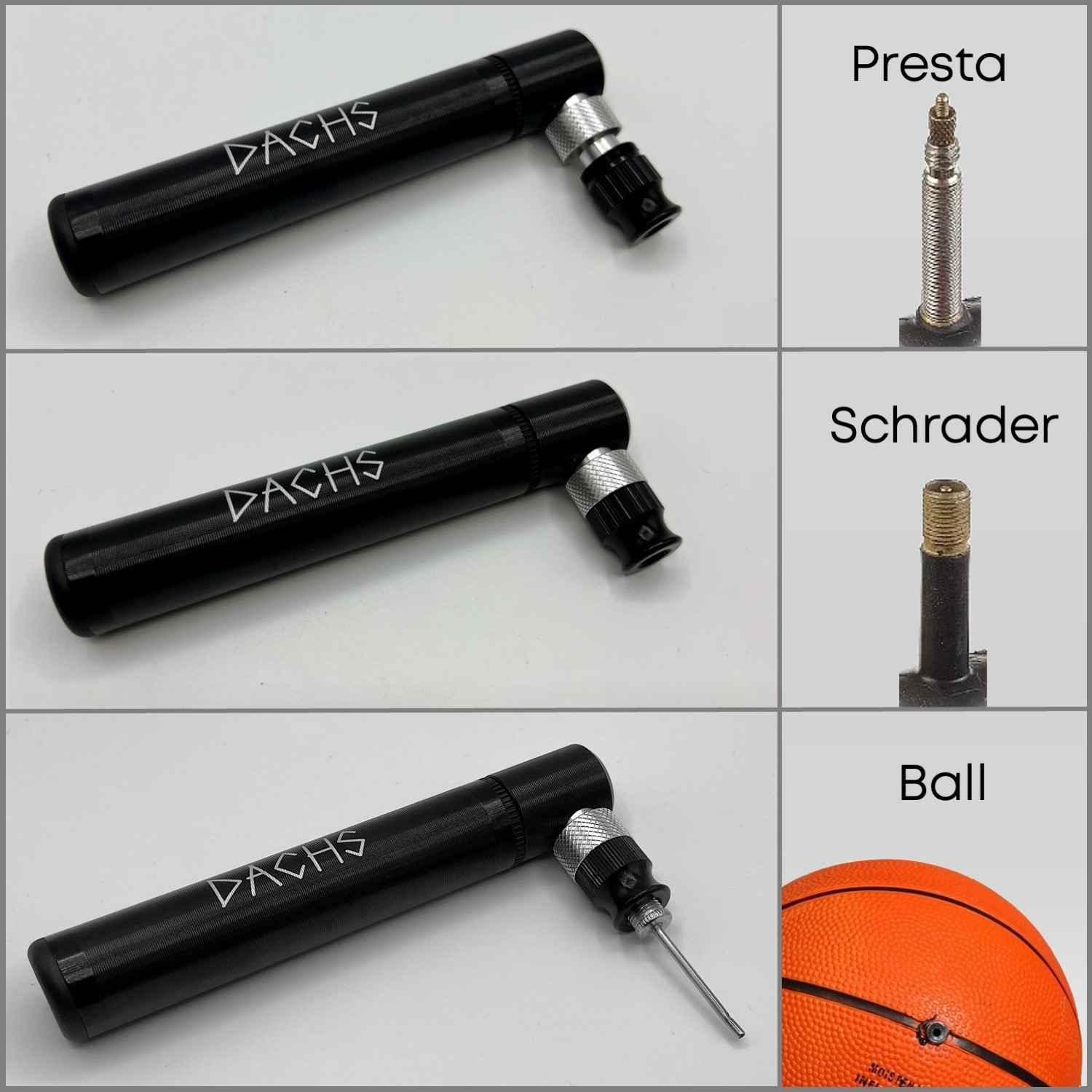 fahrradpumpe rennrad mini DACHS Mini-Fahrradpumpe
