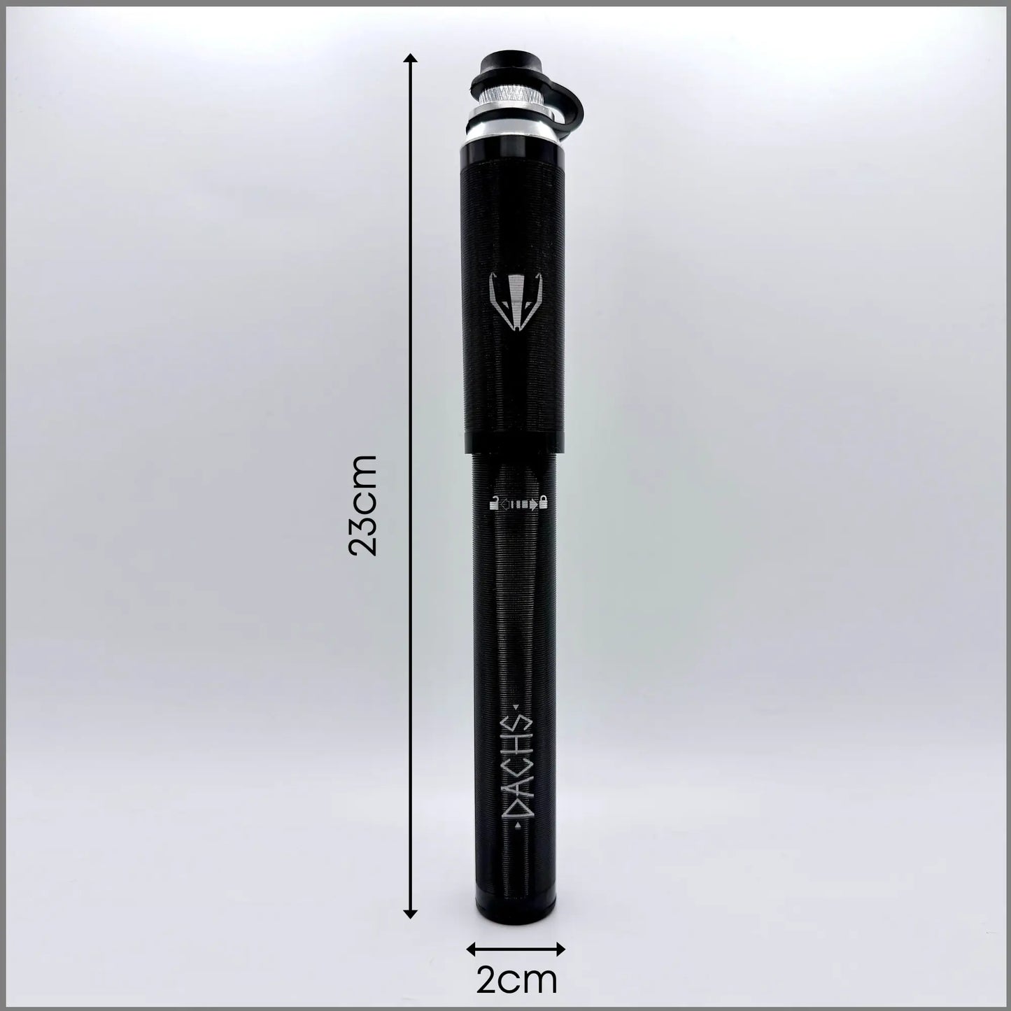 DACHS Handpumpe mit Manometer