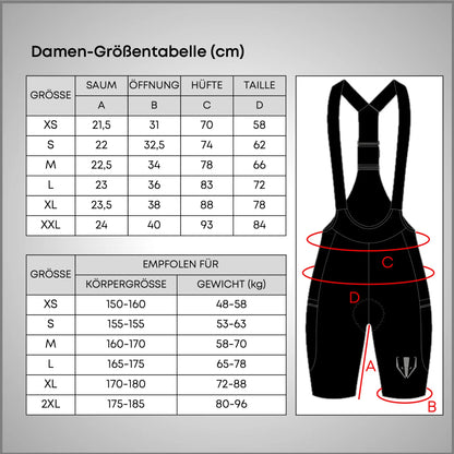 DACHS Advanced Bib-Shorts (Womens) - Summer Cycling Shorts