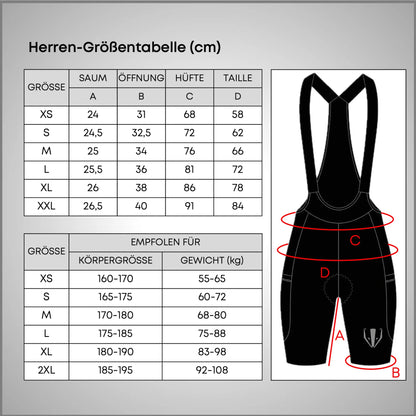 DACHS Advanced Bib-Shorts (Mens) - Summer Cycling Shorts