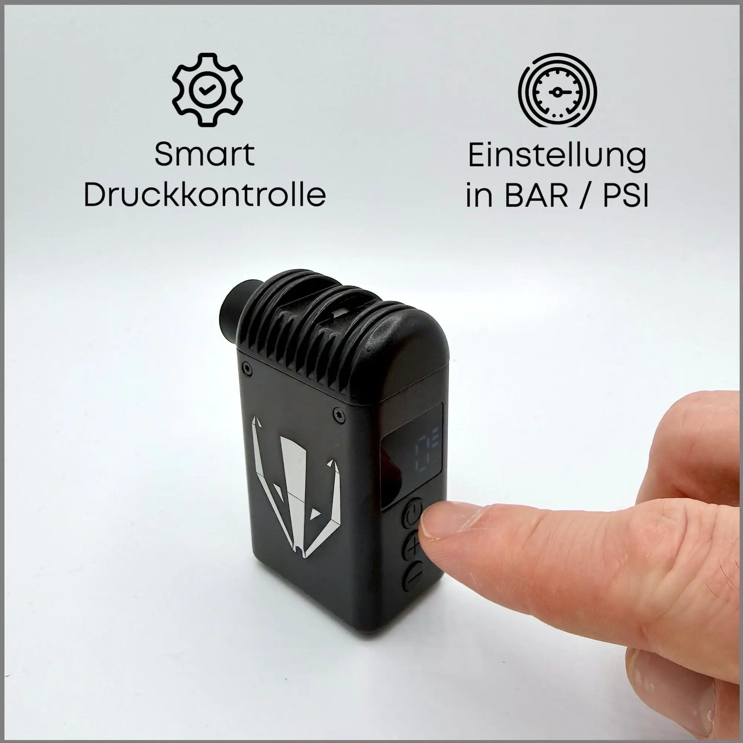 DACHS ePumpe – Smart Mini Elektrische Fahrradpumpe