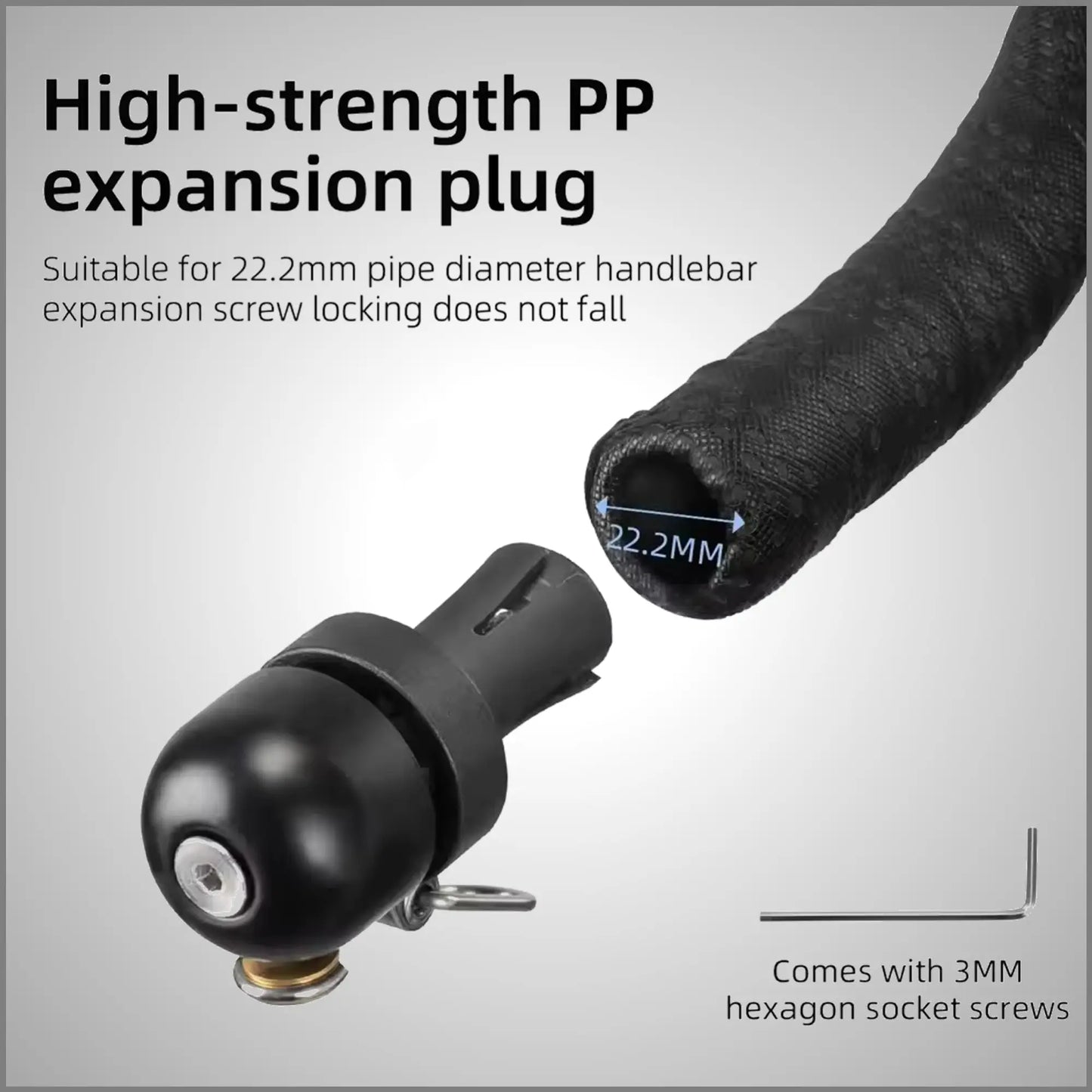 DACHS End Bell - Lenkerendklingel