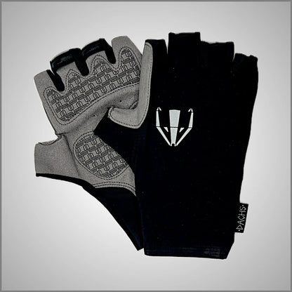 DACHS Unisex Kurzfinger-Handschuhe - Schwarz