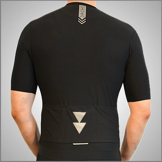 DACHS Radtrikot (Herren) – Kurzarm – Schwarz
