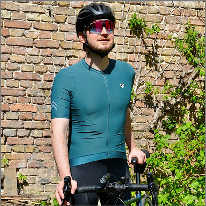 DACHS Radtrikot (Herren) – Kurzarm – Petrol