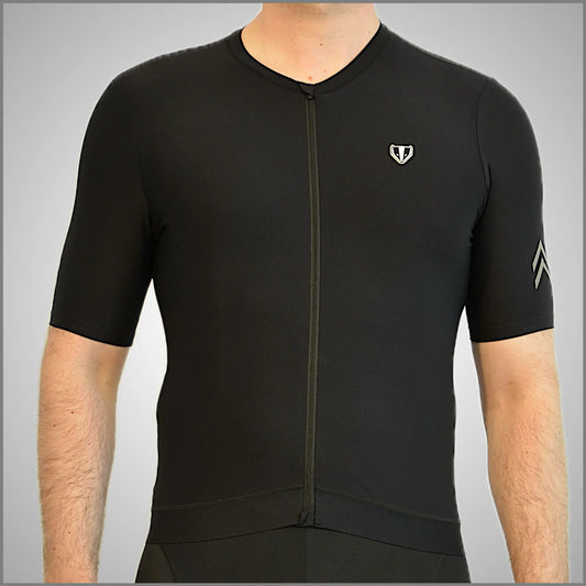 DACHS Radtrikot (Herren) – Kurzarm – Schwarz
