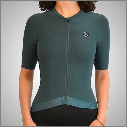 DACHS Radtrikot (Damen) – Kurzarm – Petrol