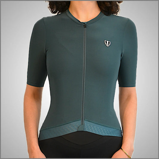 DACHS Radtrikot (Damen) – Kurzarm – Petrol