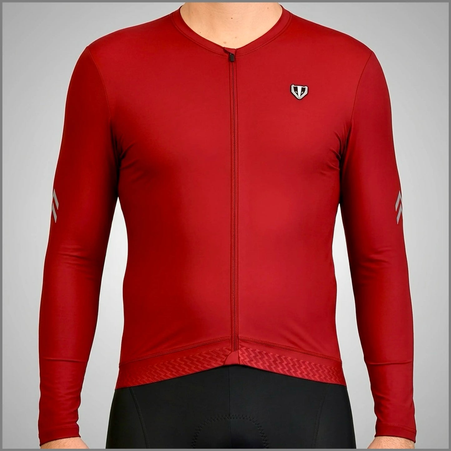 DACHS Cycling Long Jersey (Mens) – Long Sleeve – Red