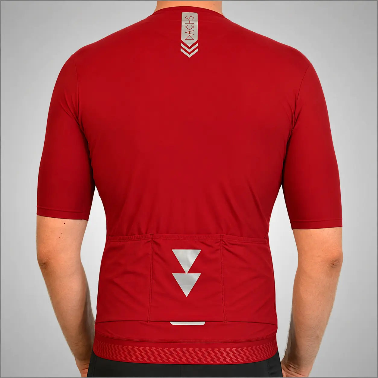 DACHS Cycling Jersey (Mens) – Short Sleeve – Red