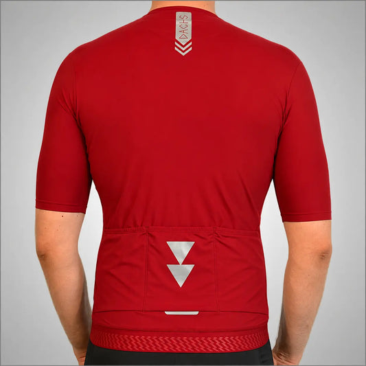 DACHS Cycling Jersey (Mens) – Short Sleeve – Red