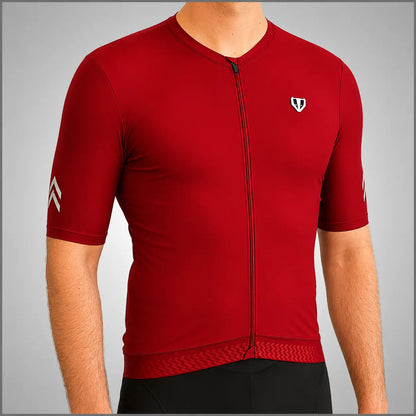DACHS Cycling Jersey (Mens) – Short Sleeve – Red