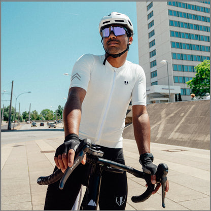 DACHS Cycling Jersey (Mens) – Short Sleeve – White