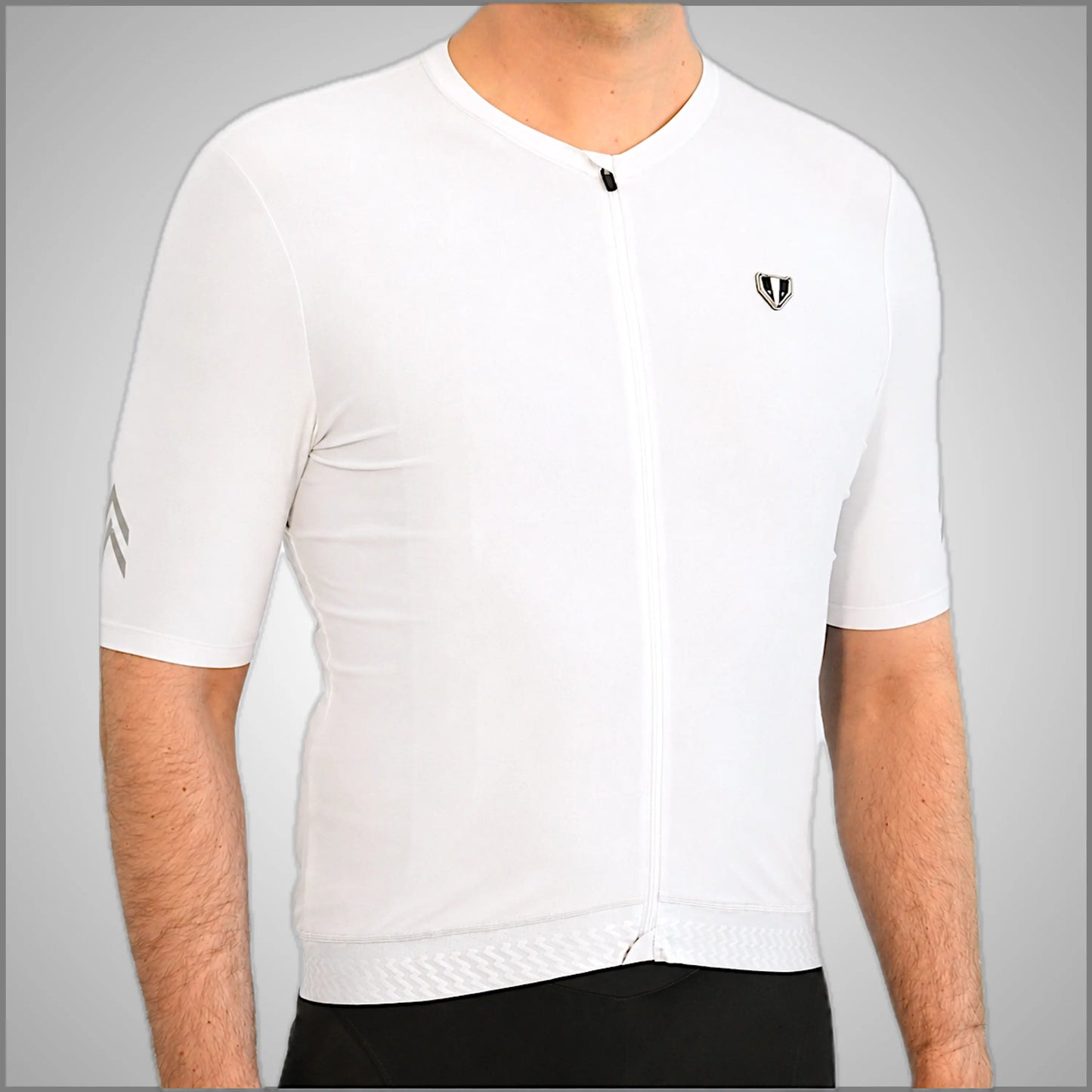DACHS Cycling Jersey (Mens) – Short Sleeve – White