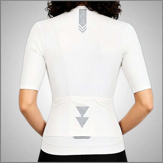 DACHS Cycling Jersey (Womens) – Short Sleeve – White