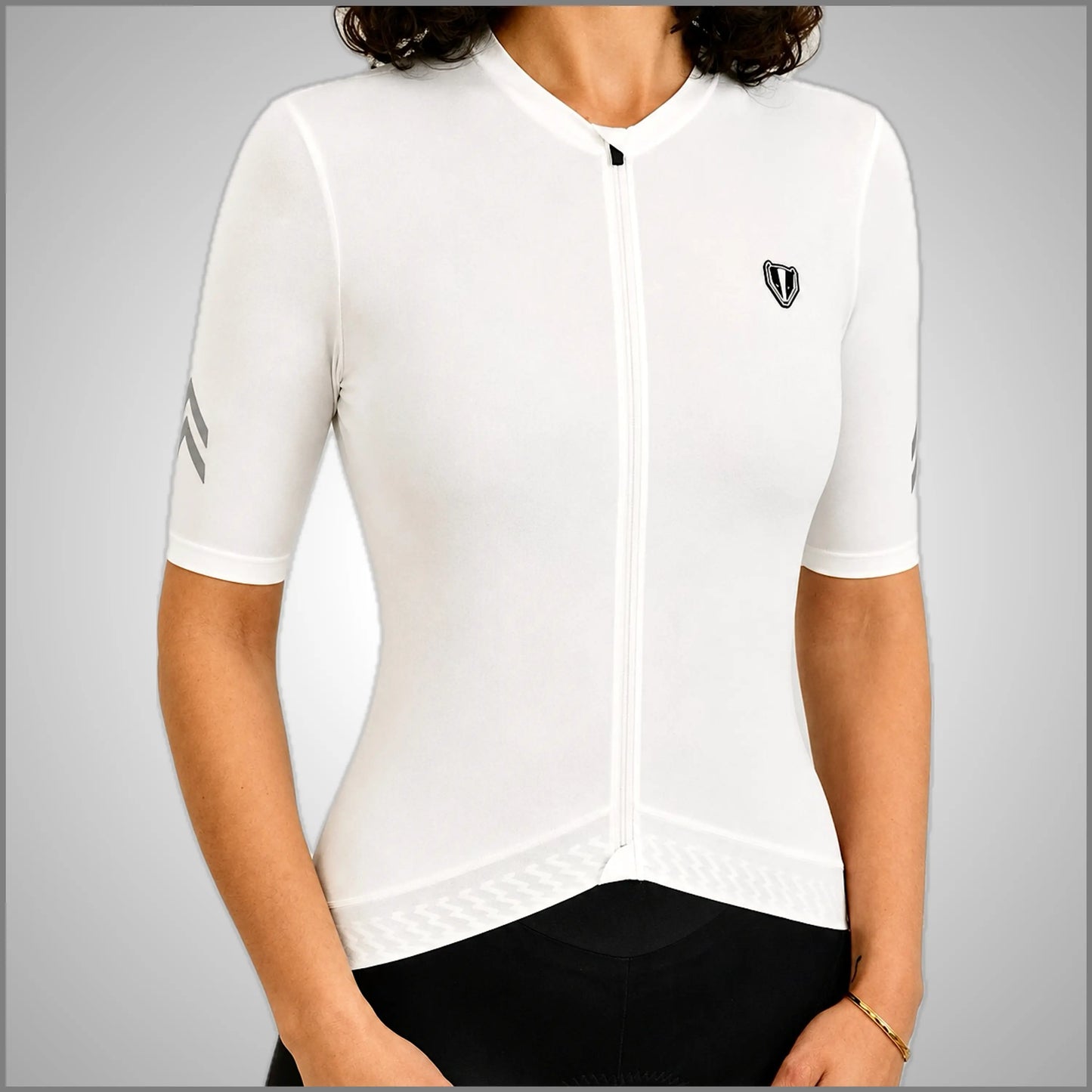 DACHS Cycling Jersey (Womens) – Short Sleeve – White