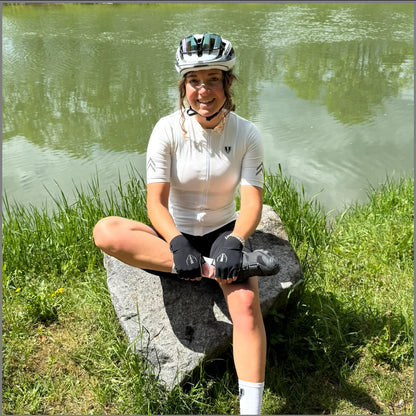 DACHS Cycling Jersey (Womens) – Short Sleeve – White
