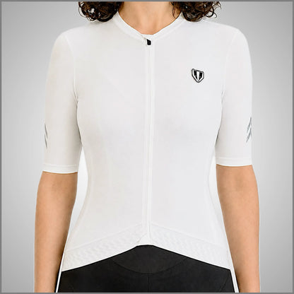 DACHS Cycling Jersey (Womens) – Short Sleeve – White